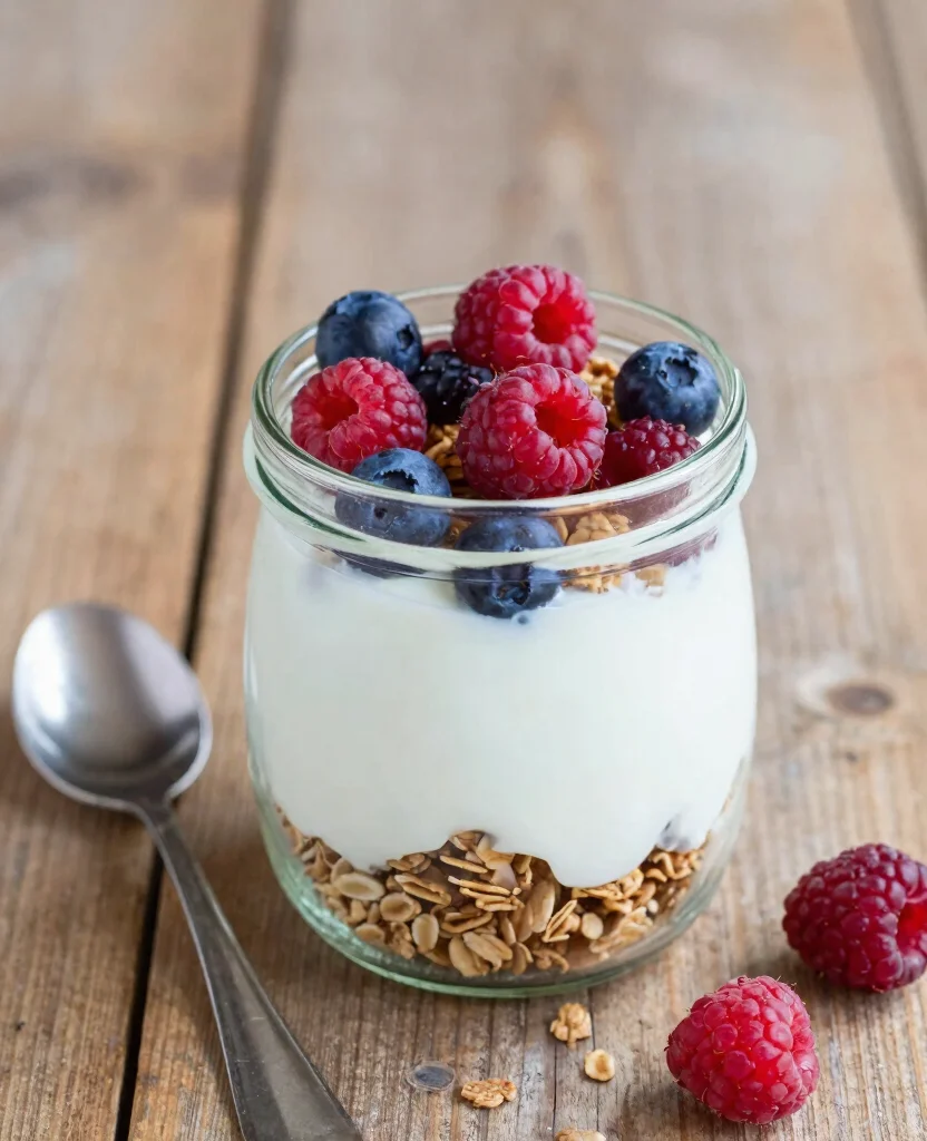 12 Simple Vegetarian Meal Prep Ideas for Healthy Weight Loss - 8. Greek Yogurt Parfait 1
