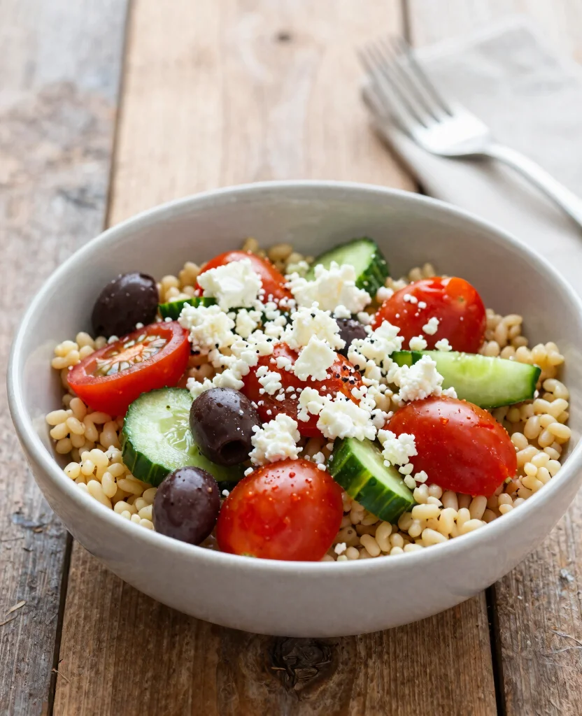 15 Anti-Inflammatory Vegetarian Recipes for a Healthier Lifestyle - 12. Mediterranean Farro Bowl 1