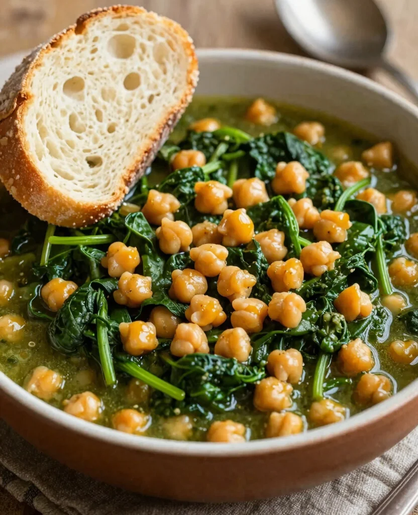 15 Anti-Inflammatory Vegetarian Recipes for a Healthier Lifestyle - 3. Spicy Chickpea and Spinach Stew 1