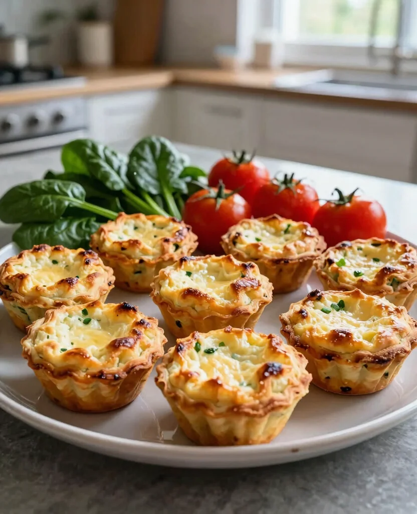 15 Easy Vegetarian Lunch Box Ideas for Work or School - 6. Mini Veggie Quiches 1