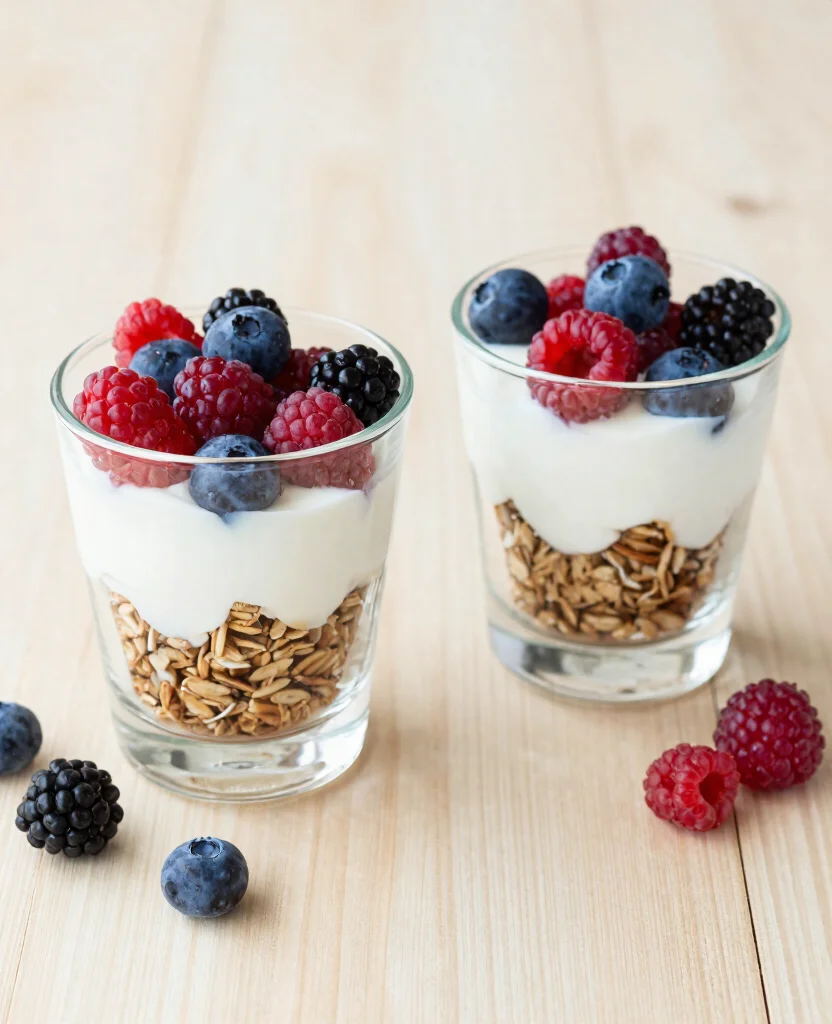 15 Easy Vegetarian Lunch Box Ideas for Work or School - 7. Greek Yogurt Parfait 1