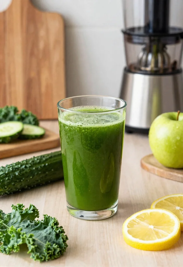 15 Powerful Juice Recipes for Weight Loss and Detox Cleanse - 1. Green Detox Juice 1