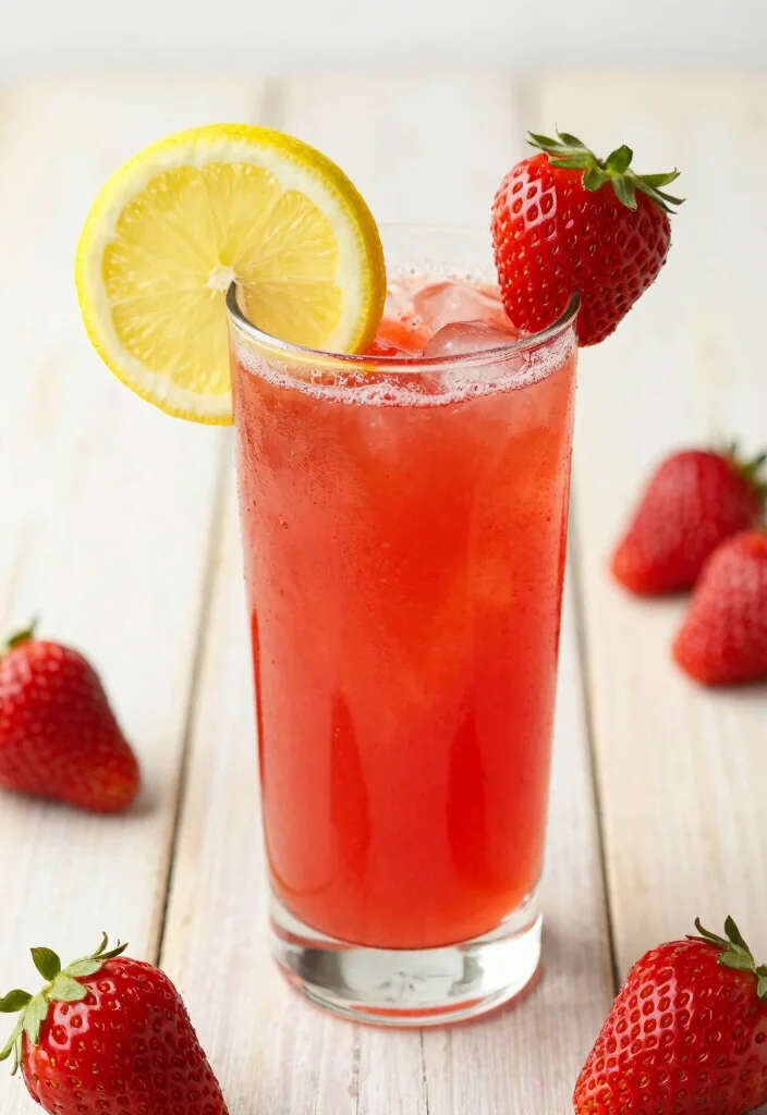 15 Powerful Juice Recipes for Weight Loss and Detox Cleanse - 10. Strawberry & Lemon Juice 1