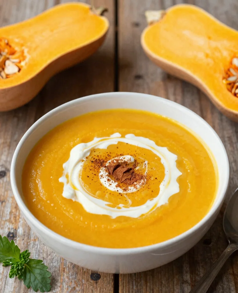 15 Tasty Low-Carb Vegetarian Recipes for a Lighter Diet - 12. Butternut Squash Soup 1