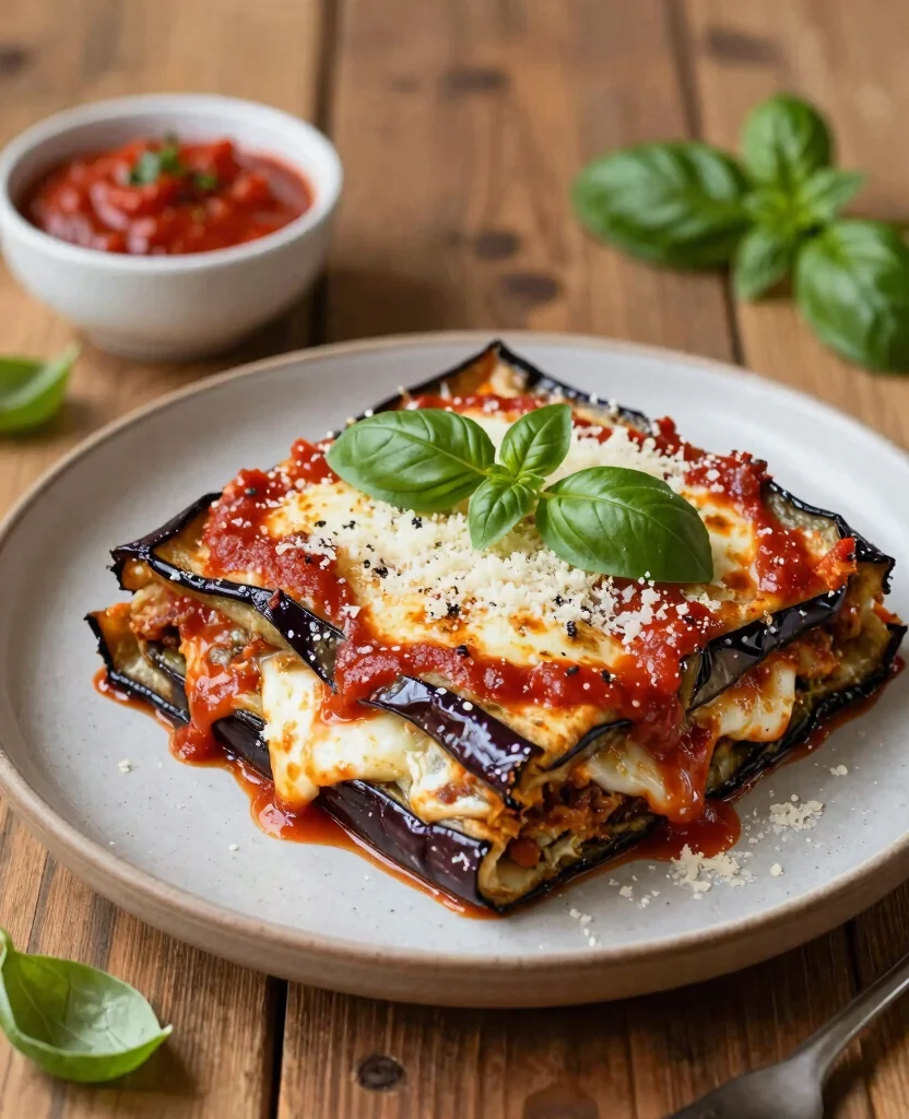 15 Tasty Low-Carb Vegetarian Recipes for a Lighter Diet - 5. Eggplant Parmesan 1