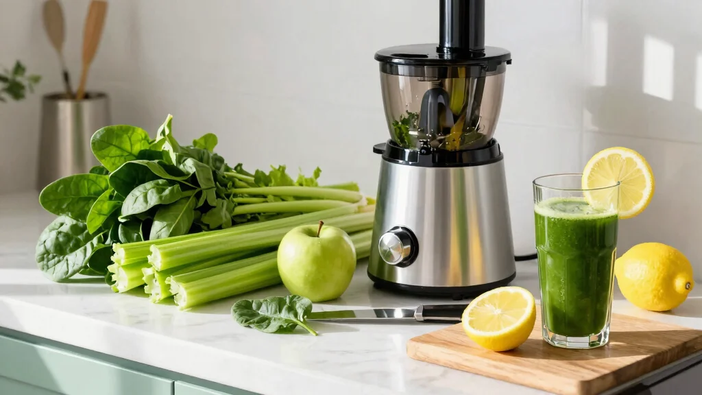 8 Green Juice Recipes with Spinach and Celery for Daily Energy