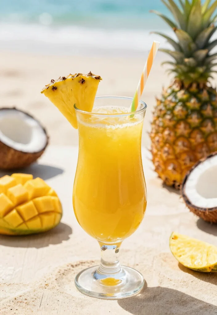 8 Nourishing Juice Recipes for Thyroid Health and Balance - 4. Tropical Thyroid Tonic 1