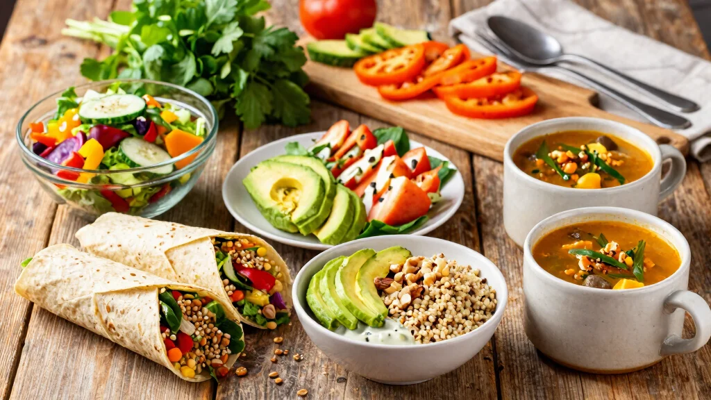 10 Vegetarian Lunch Ideas: Quick, Healthy, and Filling