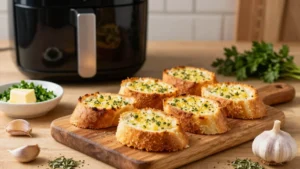 7 Easy Air Fryer Garlic Bread Recipes Crispy Buttery and Ready in Minutes