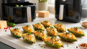 8 Easy Air Fryer Jalapeno Poppers Recipes Cheesy Spicy and Perfectly Crispy