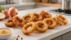 9 Crispy Air Fryer Onion Rings Recipes Light Crunchy and Totally Addictive